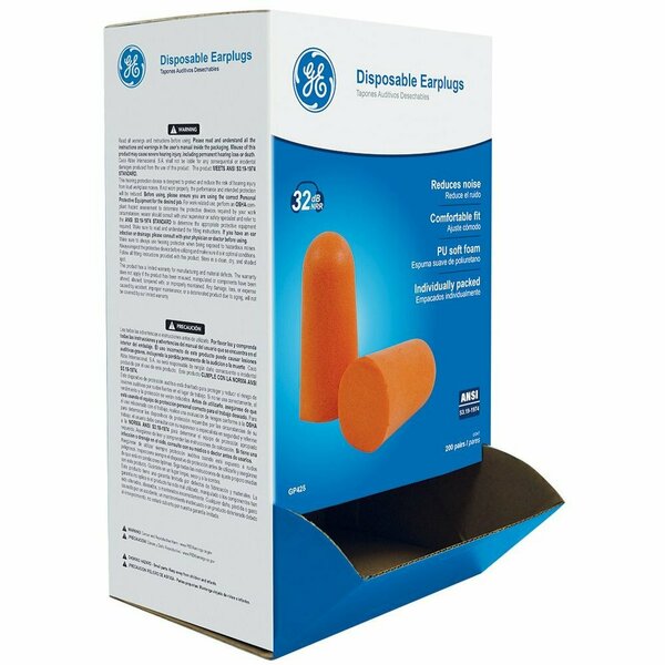 Ge Earplugs, 200 PK GP425